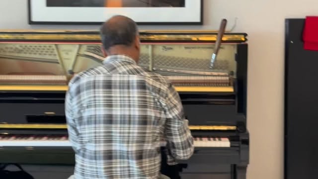 Naina at the piano