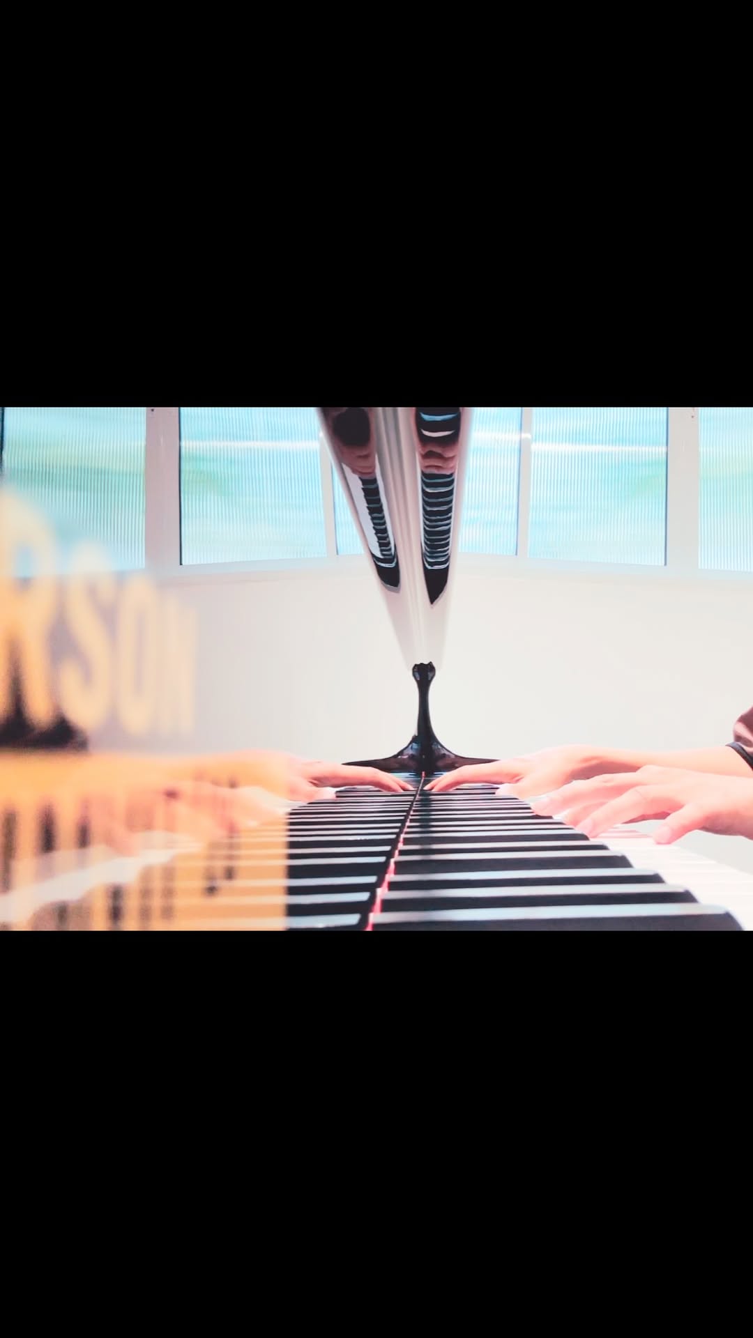 Metronome practice at the piano